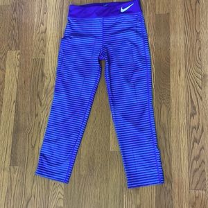 Nike Dri-Fit cropped legging Sz XL NWOT